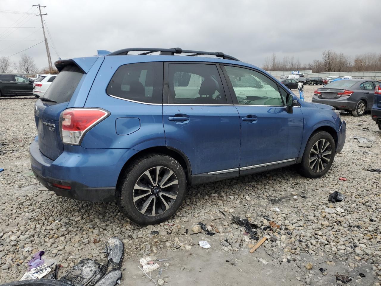 2018 Subaru Forester VIN JF2SJGWC4JH466907 Copart auction photo, front end damage thumbnail 3