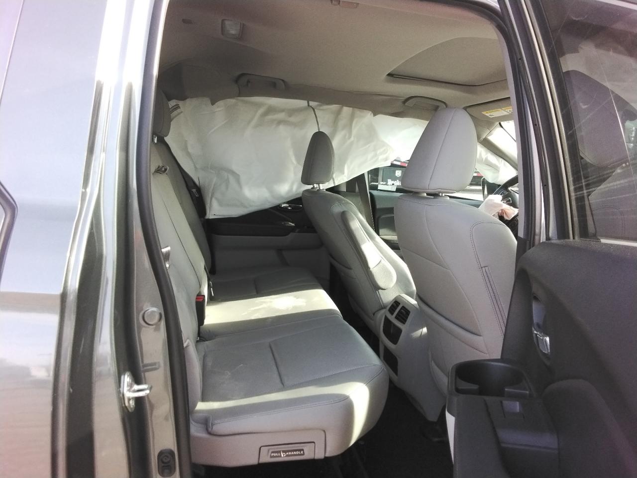 2019 Honda Ridgeline VIN 5FPYK3F64KB013498 Copart auction photo, front end / side damage thumbnail 11