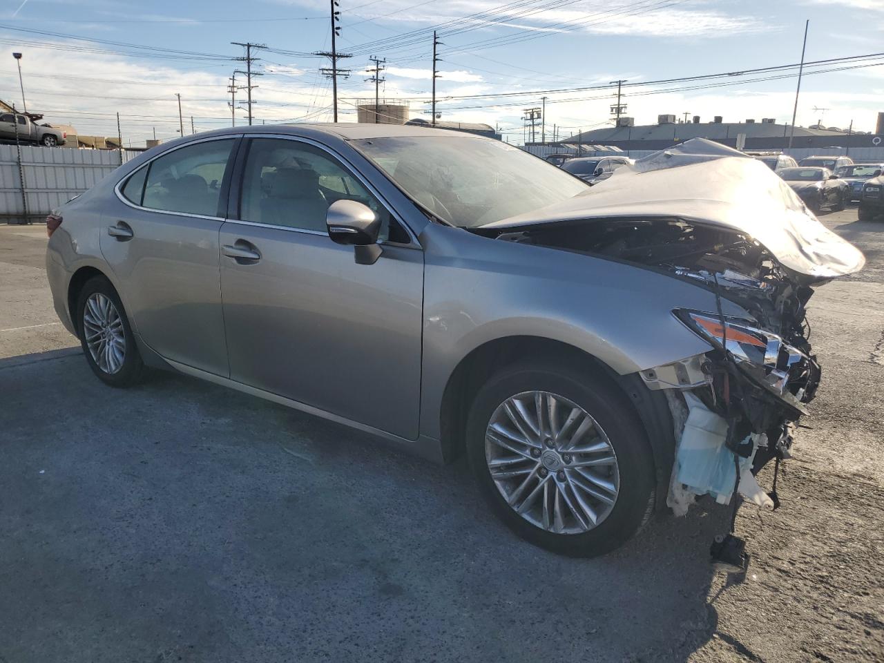 2017 Lexus ES VIN JTHBK1GG6H2258761 Copart auction photo, front end damage thumbnail 4