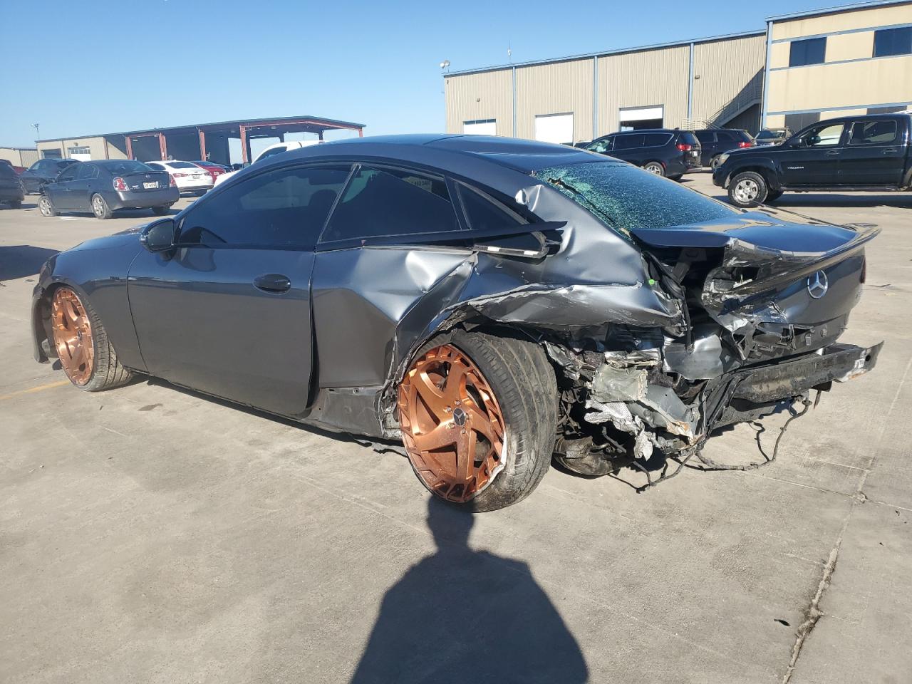2019 Mercedes-Benz E-klasse VIN WDD1J6BB2KF088591 Copart auction photo, all over damage thumbnail 2