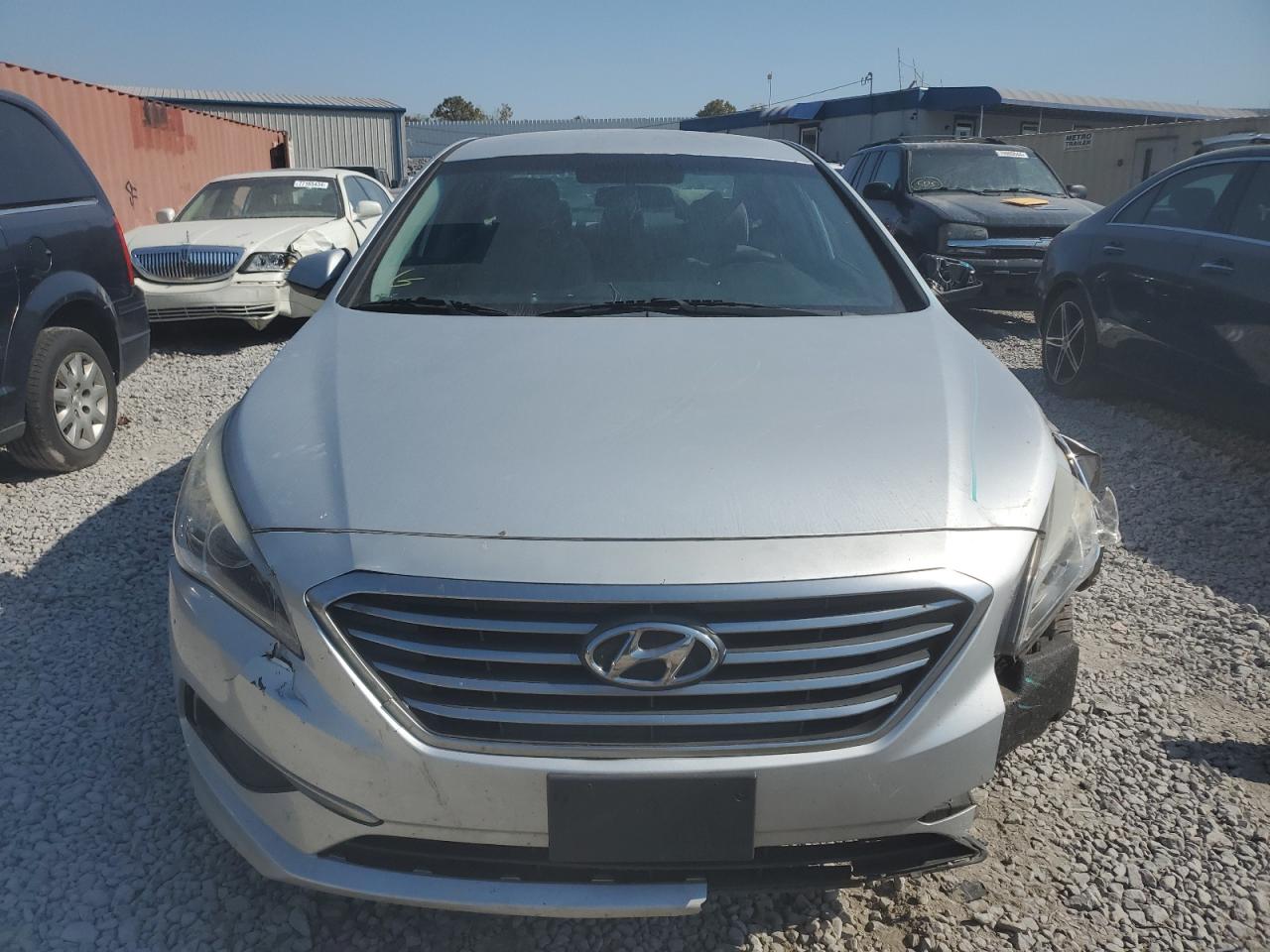 2017 Hyundai Sonata VIN 5NPE24AF6HH522981 Copart auction photo, front end damage thumbnail 5