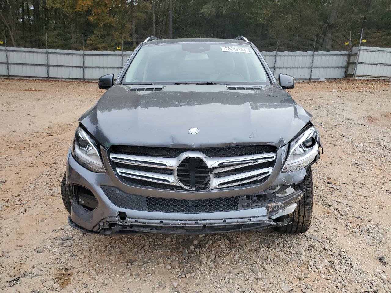 2017 Mercedes-Benz GLE VIN 4JGDA5JB2HA834140 Copart auction photo, front end / undercarriage damage thumbnail 5