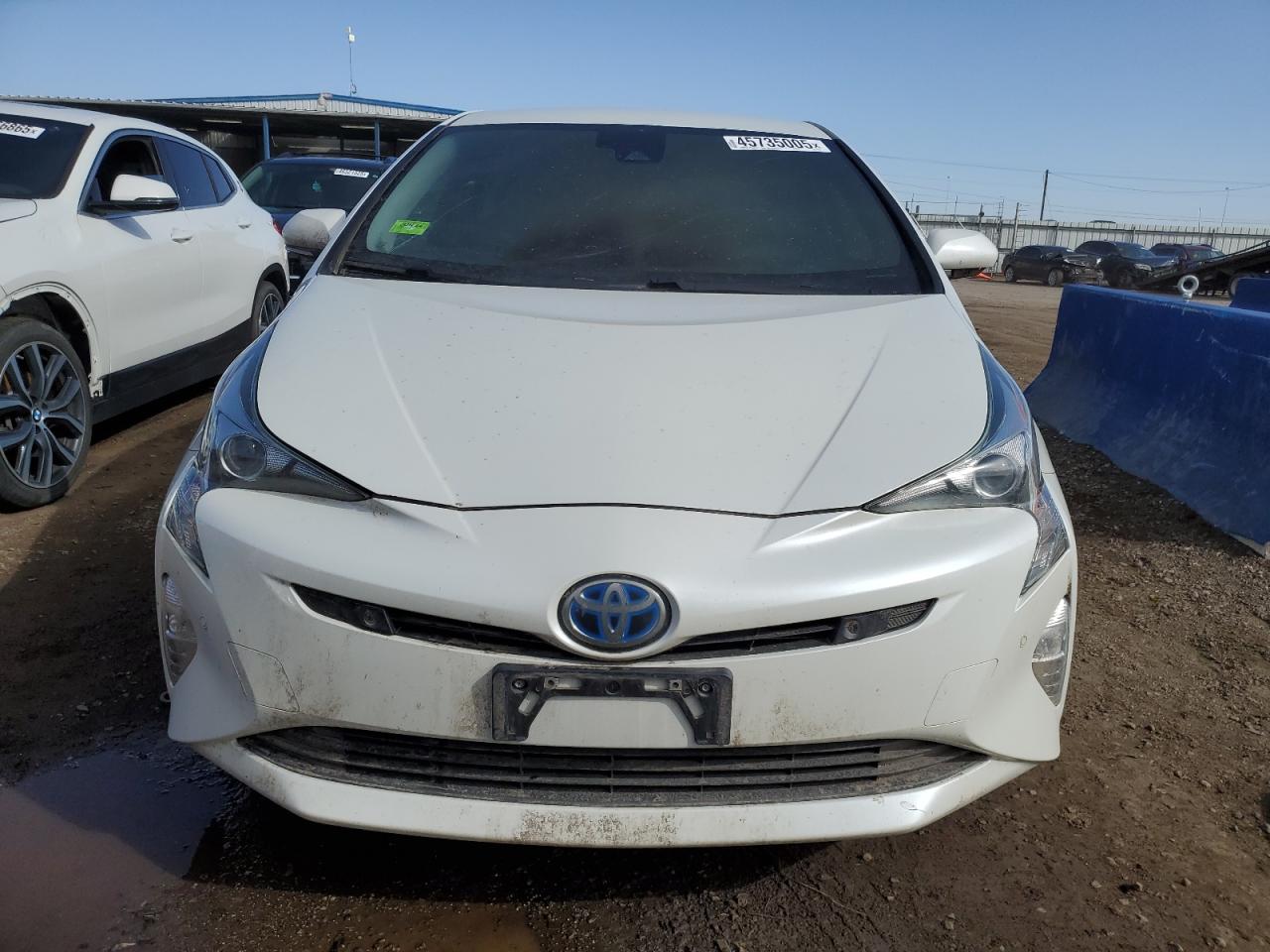 2017 Toyota Prius VIN JTDKARFU6H3049167 Copart auction photo, vandalism damage thumbnail 5