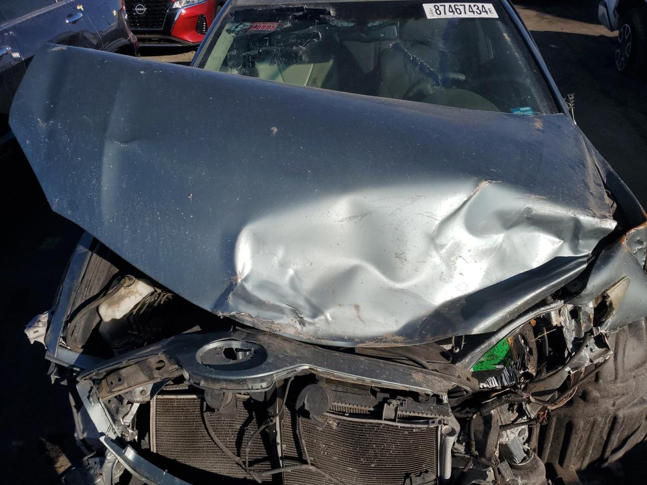 2008 Toyota Camry VIN 4T1BE46K68U752800 Copart auction photo, all over damage thumbnail 11