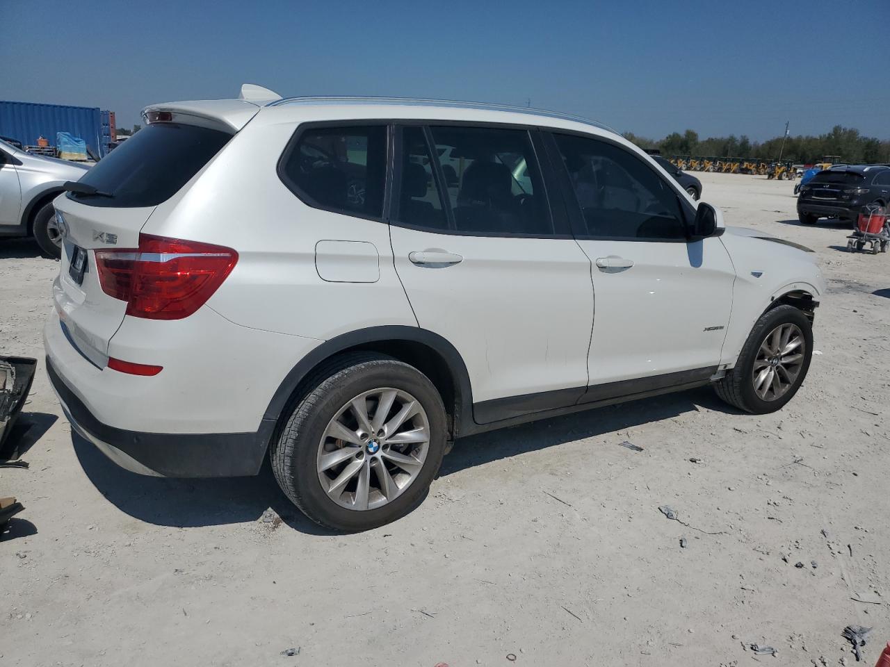 2016 BMW X3 VIN 5UXWX9C5XG0D73107 Copart auction photo, front end damage thumbnail 3