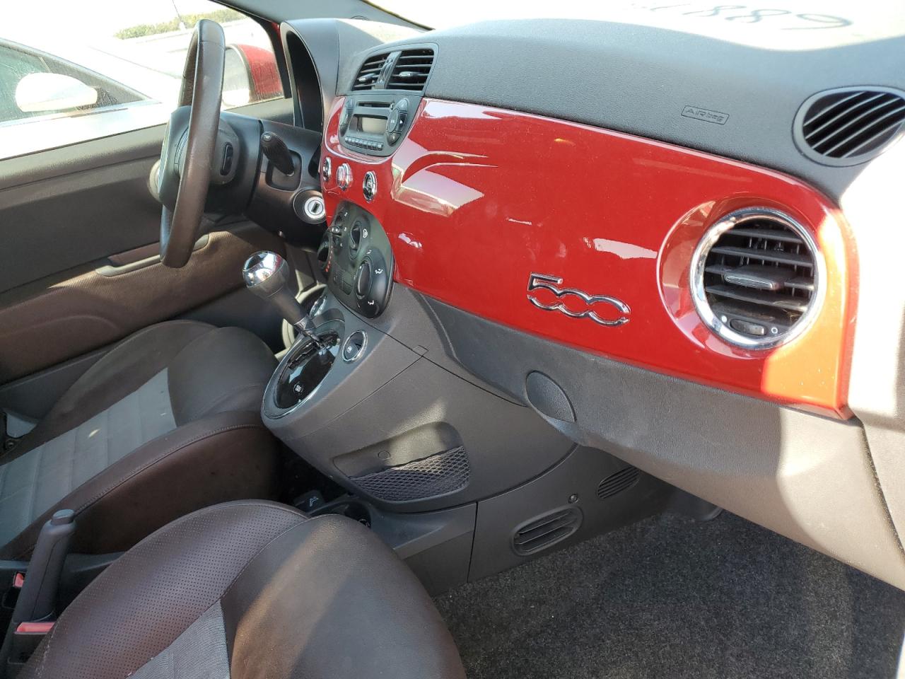 2012 Fiat 500 VIN 3C3CFFBR0CT109970 Copart auction photo, rear end / side damage thumbnail 8