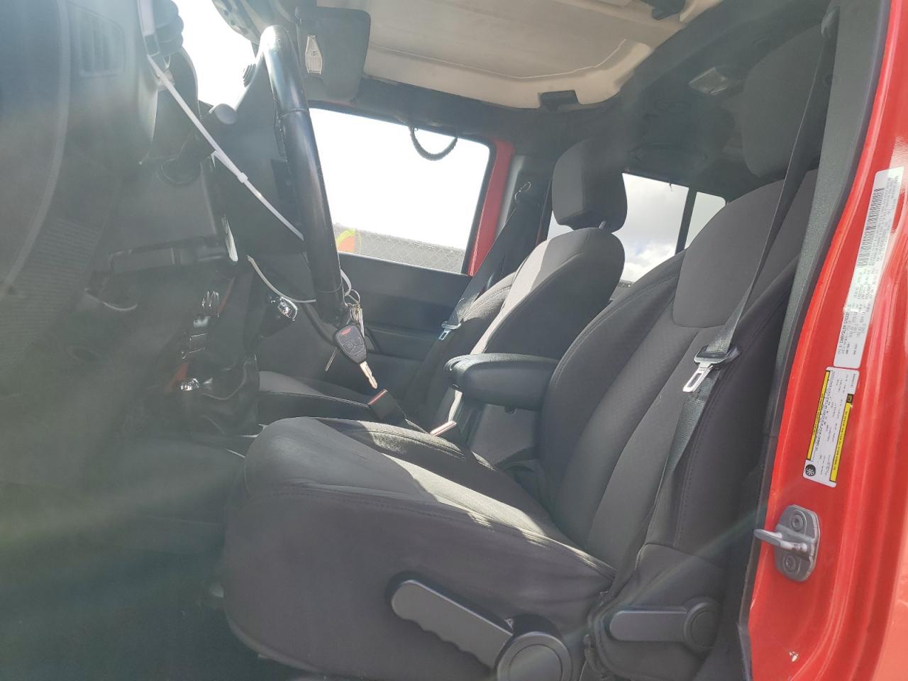 2013 Jeep Wrangler VIN 1C4BJWDG3DL599965 Copart auction photo, normal wear damage thumbnail 7