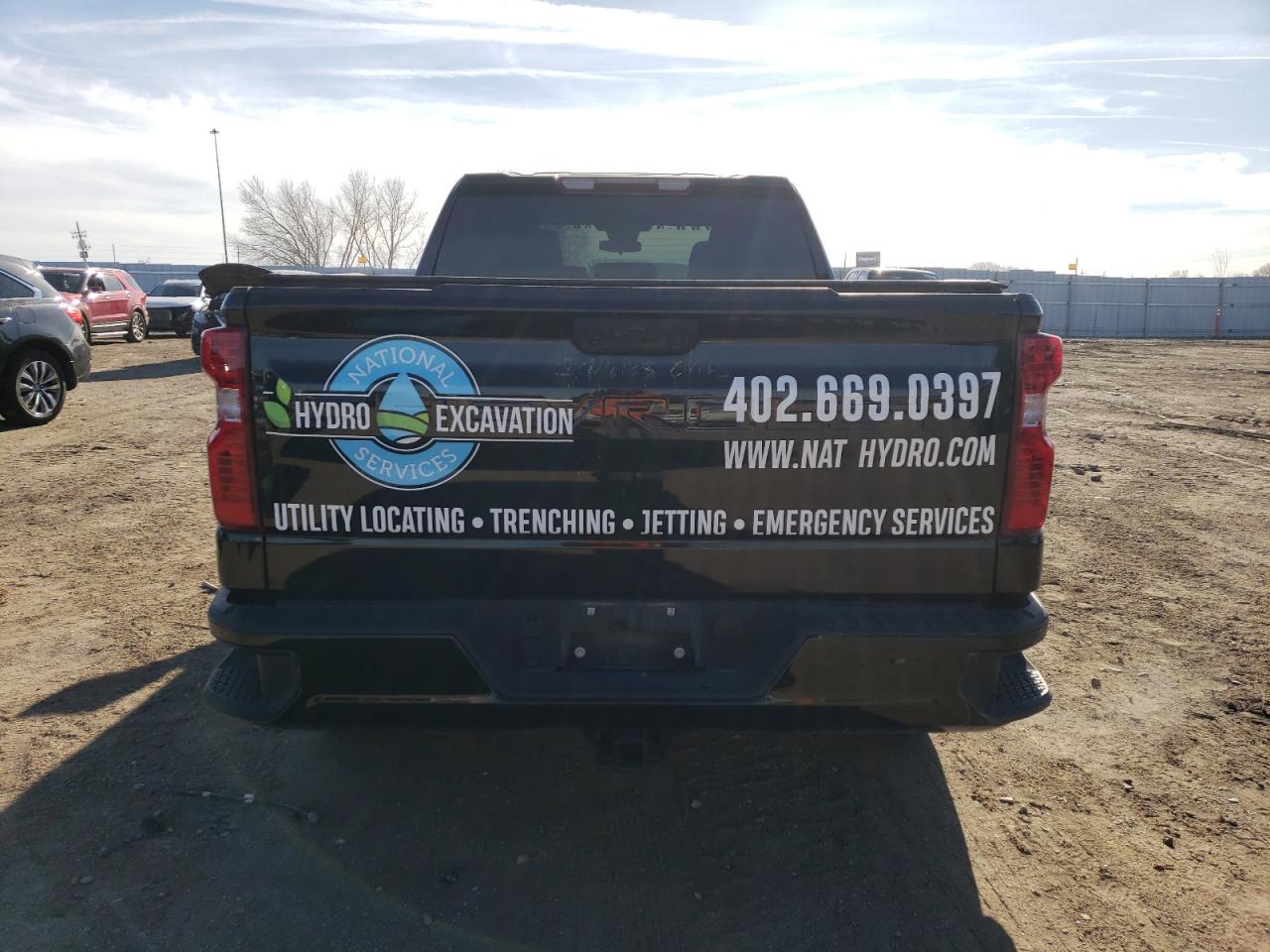2022 Chevrolet Silverado VIN 1GCRDBEKXNZ565781 Copart auction photo, front end damage thumbnail 6