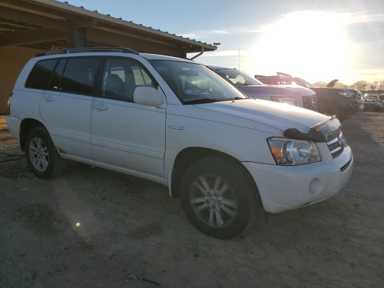 2007 Toyota Highlander VIN JTEHW21A170041568 Copart auction photo, rear end damage thumbnail 4
