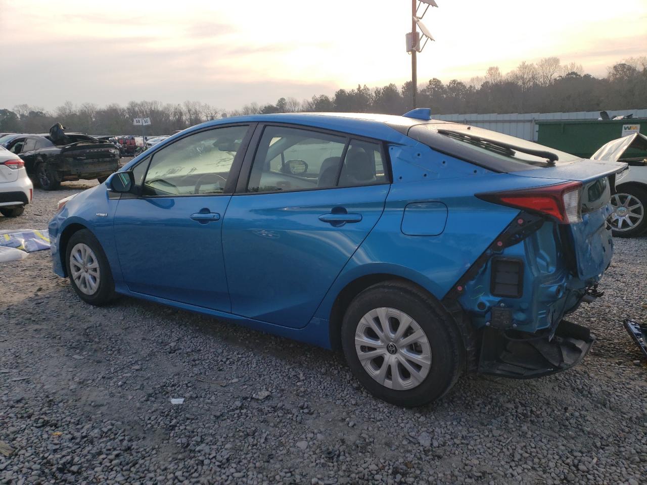 2021 Toyota Prius VIN JTDKAMFUXM3138849 Copart auction photo, rear end damage thumbnail 2