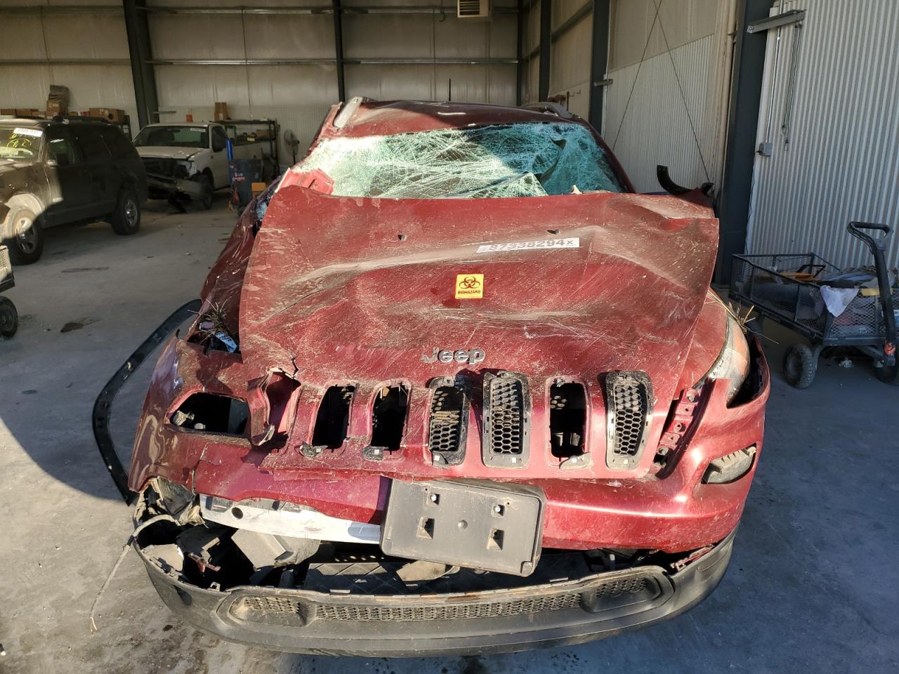 2017 Jeep Grand Cherokee VIN 1C4PJMCB8HW557117 Copart auction photo, all over damage thumbnail 5