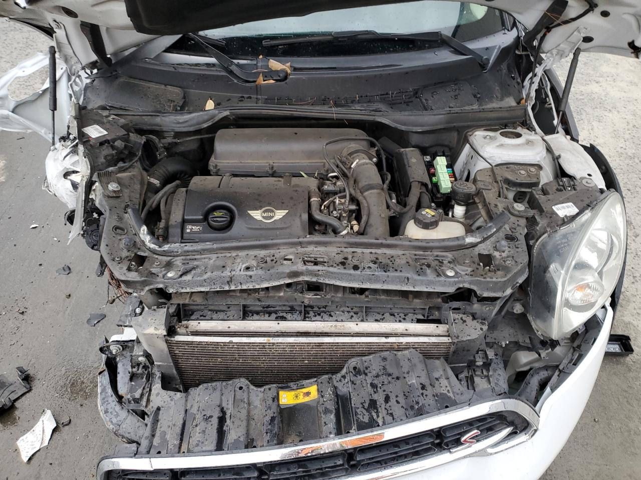 2016 MINI Cooper VIN WMWZC3C52GWT08508 Copart auction photo, front end / side damage thumbnail 11