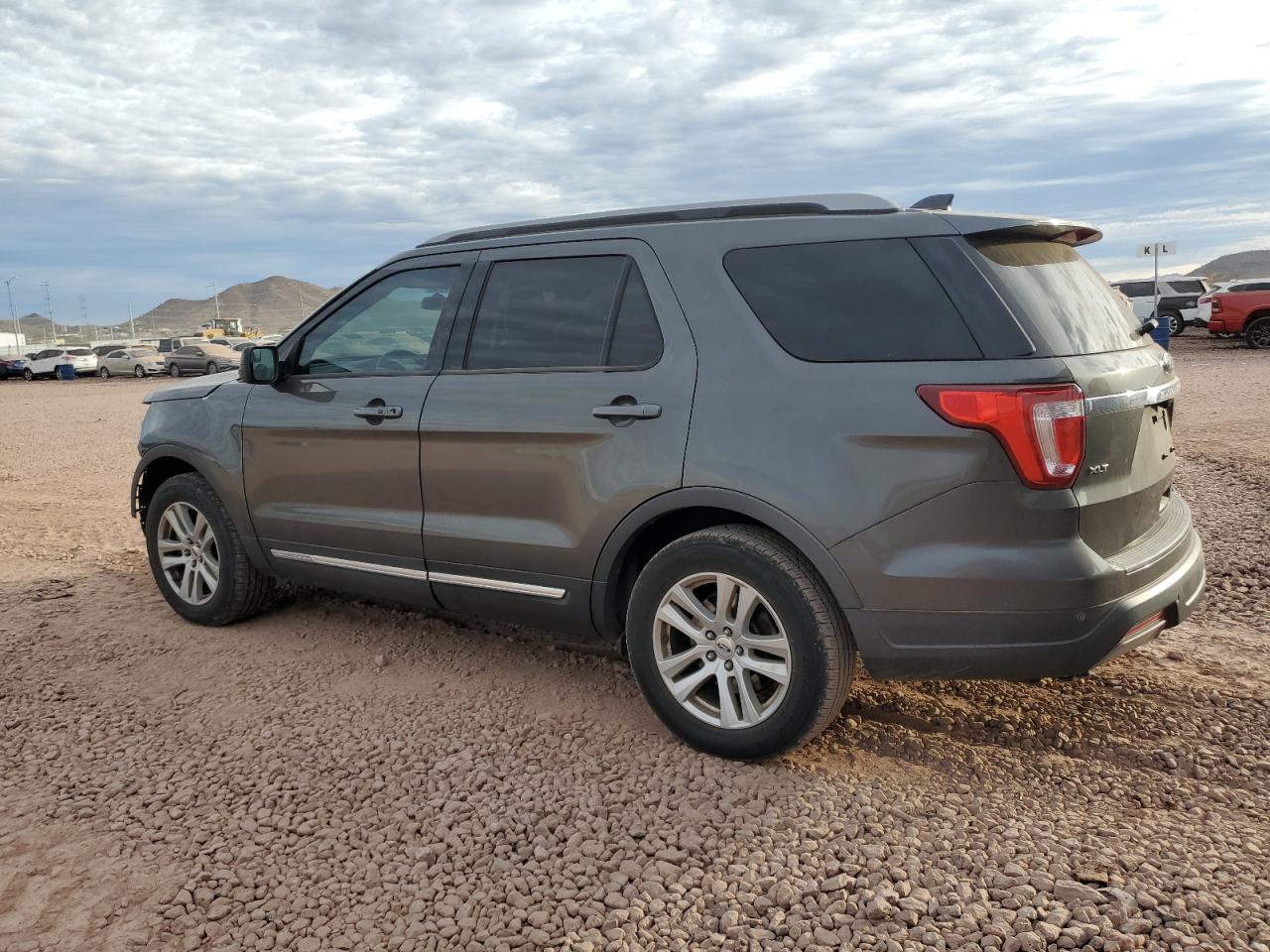 2019 Ford Explorer VIN 1FM5K7D88KGA77309 Copart auction photo, front end damage thumbnail 2