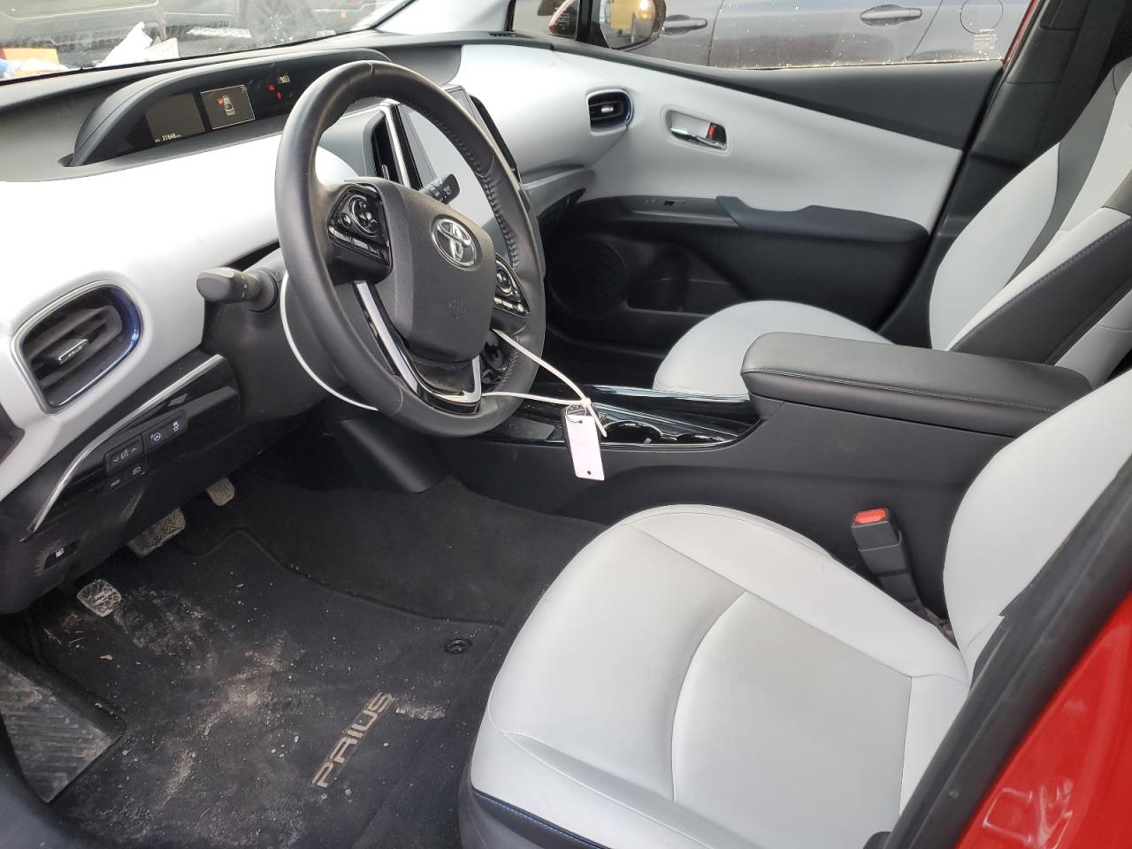 2019 Toyota Prius VIN JTDKARFU5K3089859 Copart auction photo, frame damage damage thumbnail 7