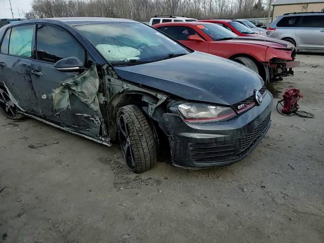 2017 Volkswagen GTI VIN 3VW4T7AU9HM070685 Copart auction photo, front end / side damage thumbnail 11