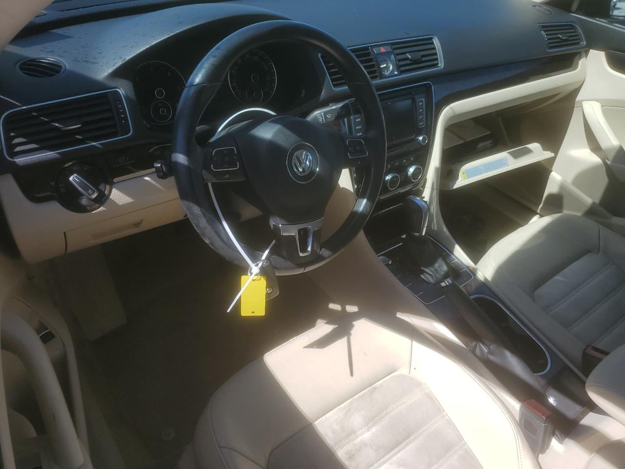 2015 Volkswagen Passat VIN 1VWCV7A32FC087968 Copart auction photo, side damage thumbnail 8