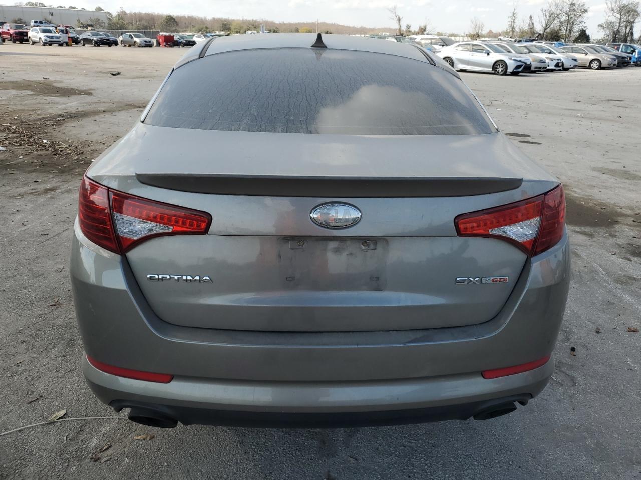 2013 KIA Optima VIN 5XXGR4A6XDG213525 Copart auction photo, front end damage thumbnail 6