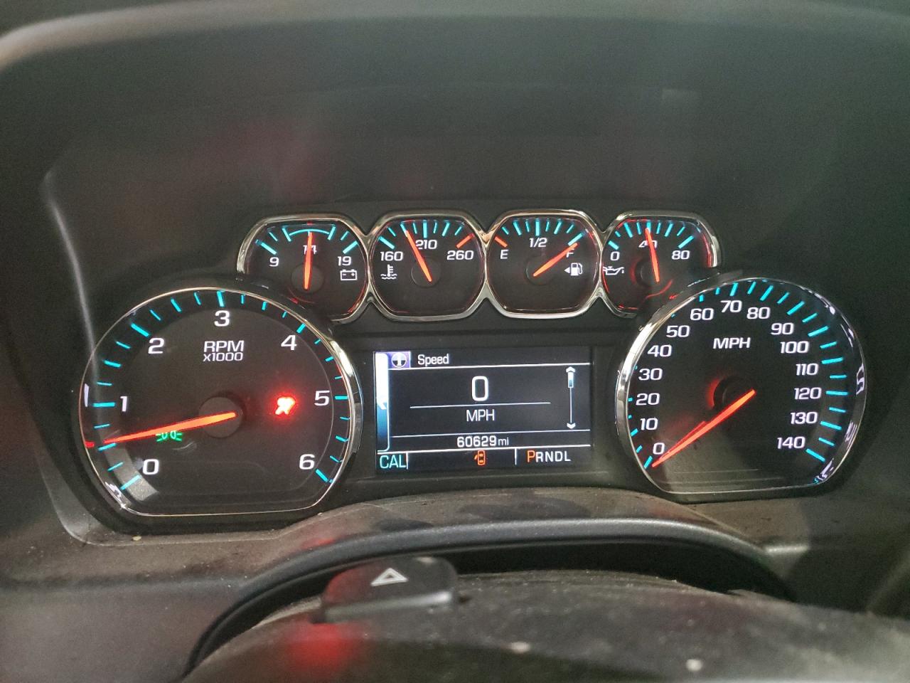 2018 Chevrolet Silverado VIN 3GCUKREC6JG214345 Copart auction photo, front end / side damage thumbnail 9