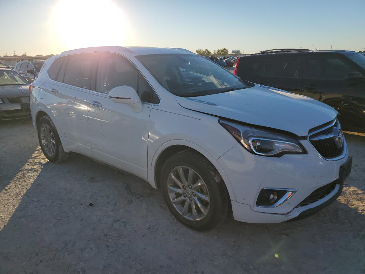2020 Buick Envision VIN LRBFXCSA6LD210384 Copart auction photo, front end / minor dent/scratches damage thumbnail 4