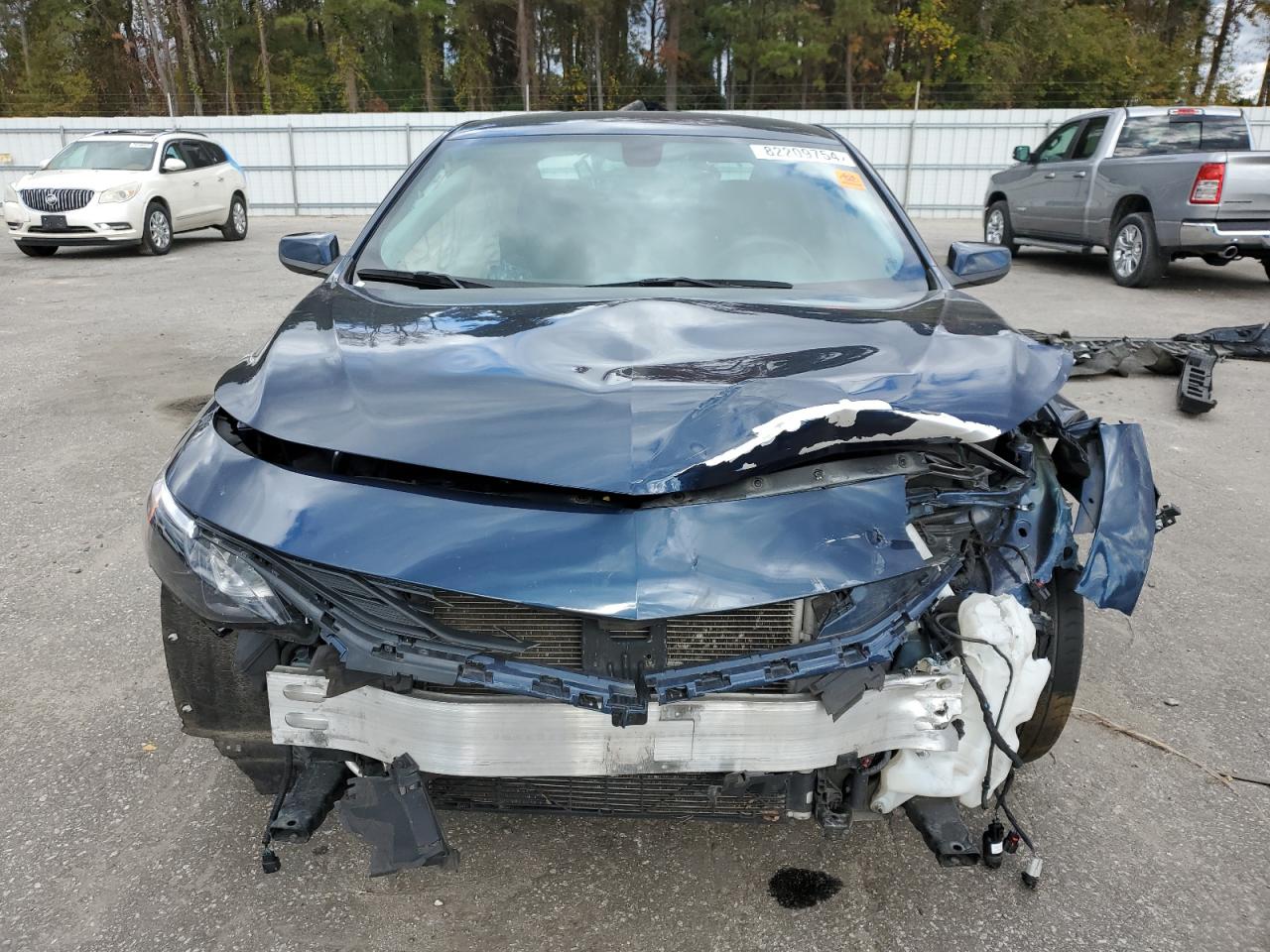 2022 Chevrolet Malibu VIN 1G1ZD5ST4NF118971 Copart auction photo, front end damage thumbnail 5