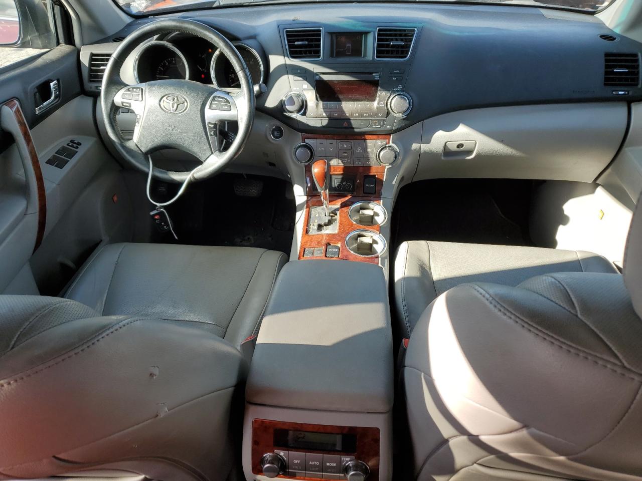 2012 Toyota Highlander VIN 5TDYK3EH9CS078775 Copart auction photo, front end damage thumbnail 8