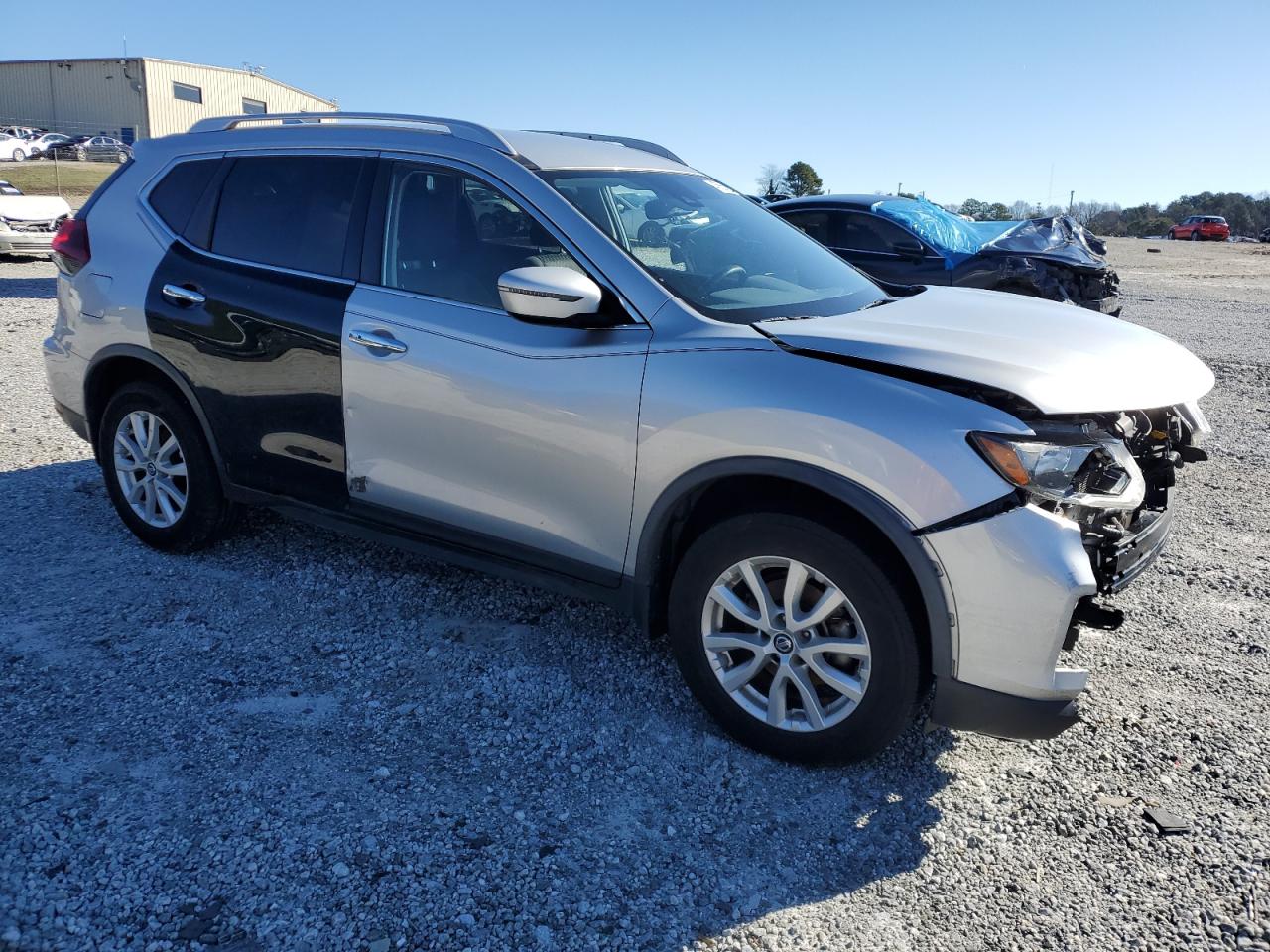 2019 Nissan Rogue VIN JN8AT2MVXKW372673 Copart auction photo, front end / side damage thumbnail 4