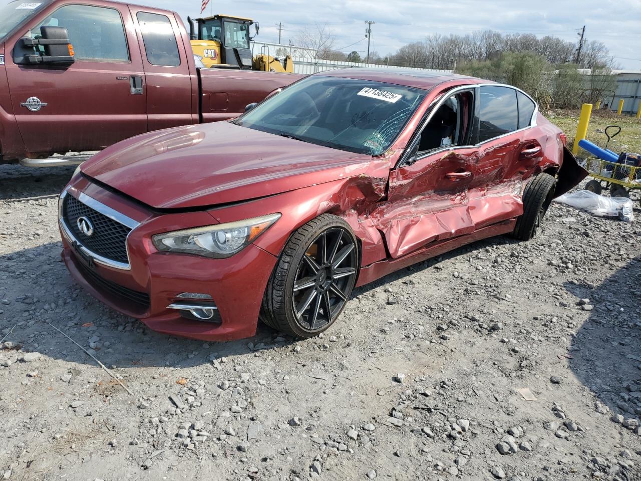 2015 Infiniti Q50 VIN JN1BV7AP0FM358492