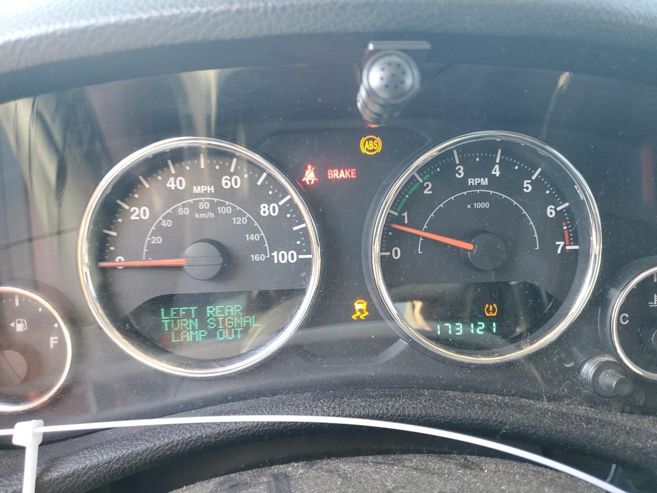 2012 Jeep Wrangler VIN 1C4BJWDG5CL254726 Copart auction photo, rear end damage thumbnail 9