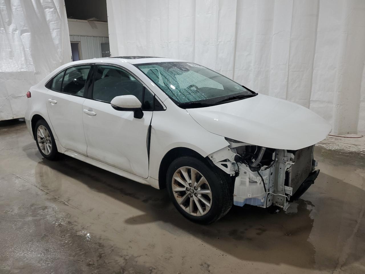 2022 Toyota Corolla VIN 5YFFPMAE6NP348809 Copart auction photo, front end damage thumbnail 4