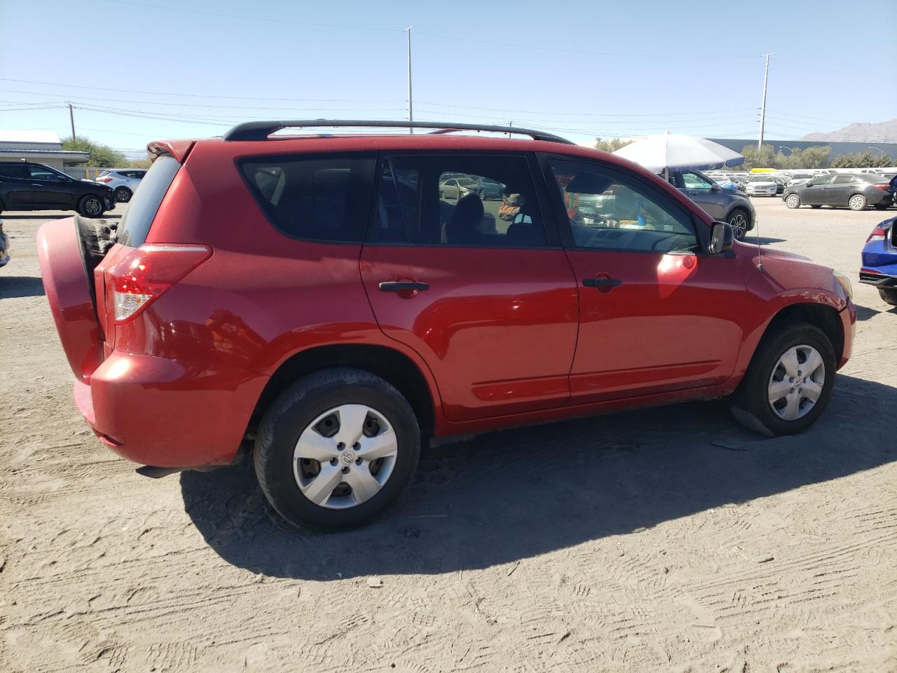 2008 Toyota RAV 4 VIN JTMZD33V885097189 Copart auction photo, rear end damage thumbnail 3