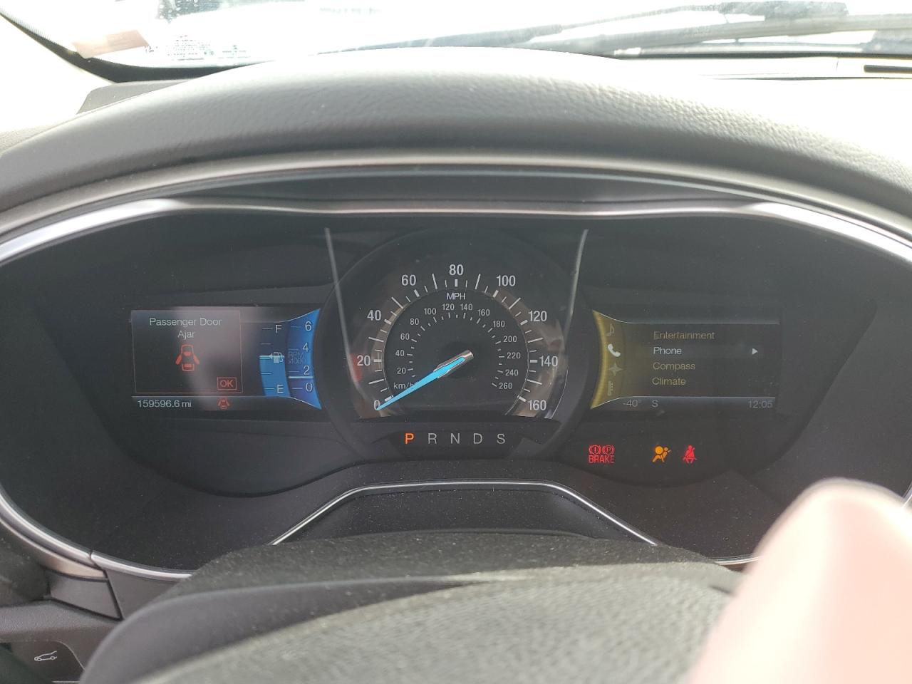 2014 Ford Fusion VIN 3FA6P0HDXER378238 Copart auction photo, front end damage thumbnail 9