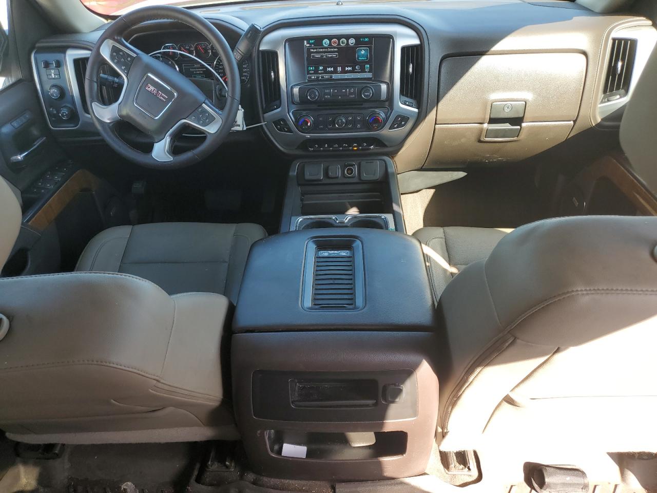 2018 GMC Sierra VIN 3GTU2NEC4JG597713 Copart auction photo, rear end / front end damage thumbnail 8