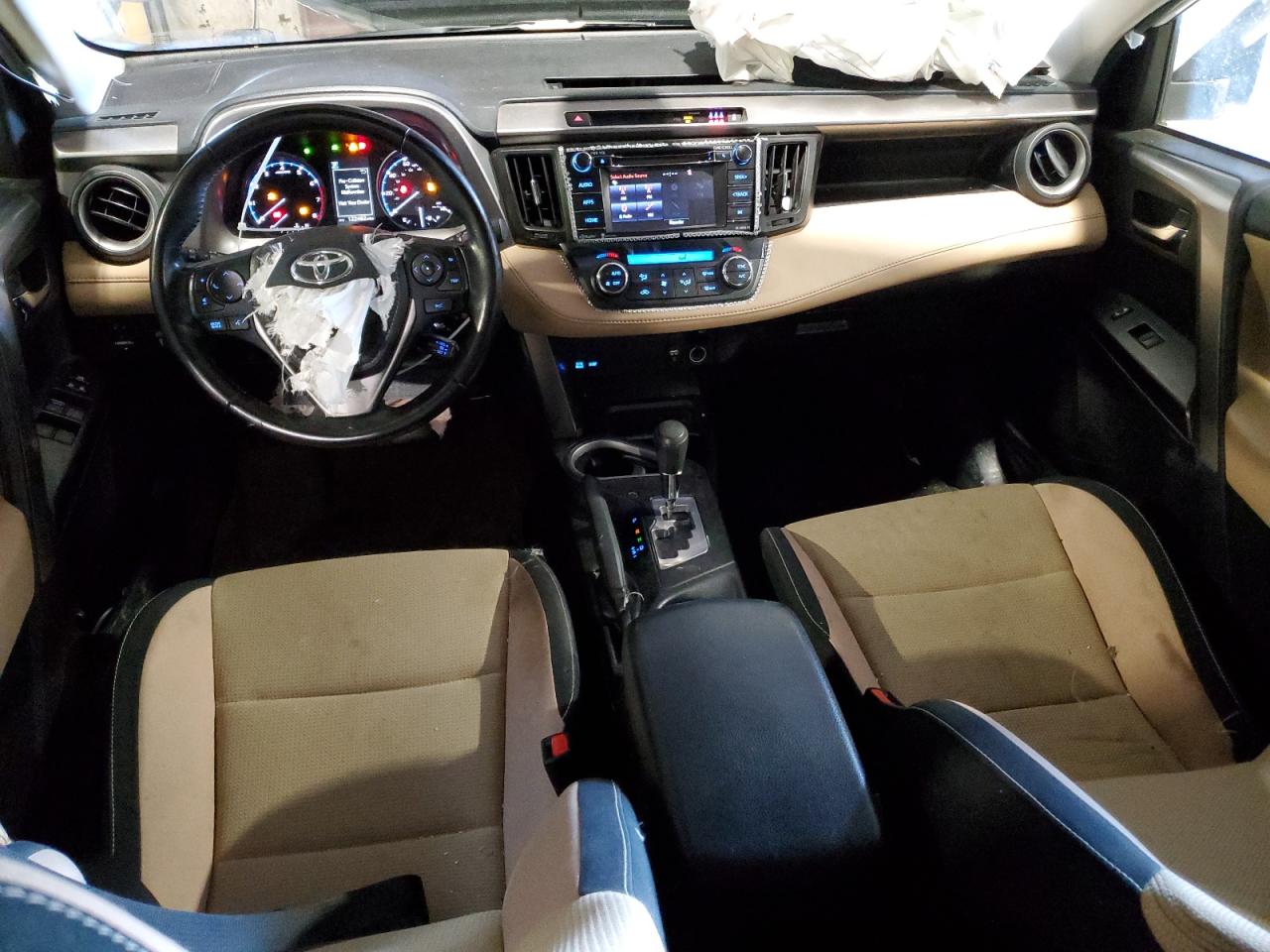 2017 Toyota RAV 4 VIN JTMRFREV8HJ105812 Copart auction photo, front end / mechanical damage thumbnail 8