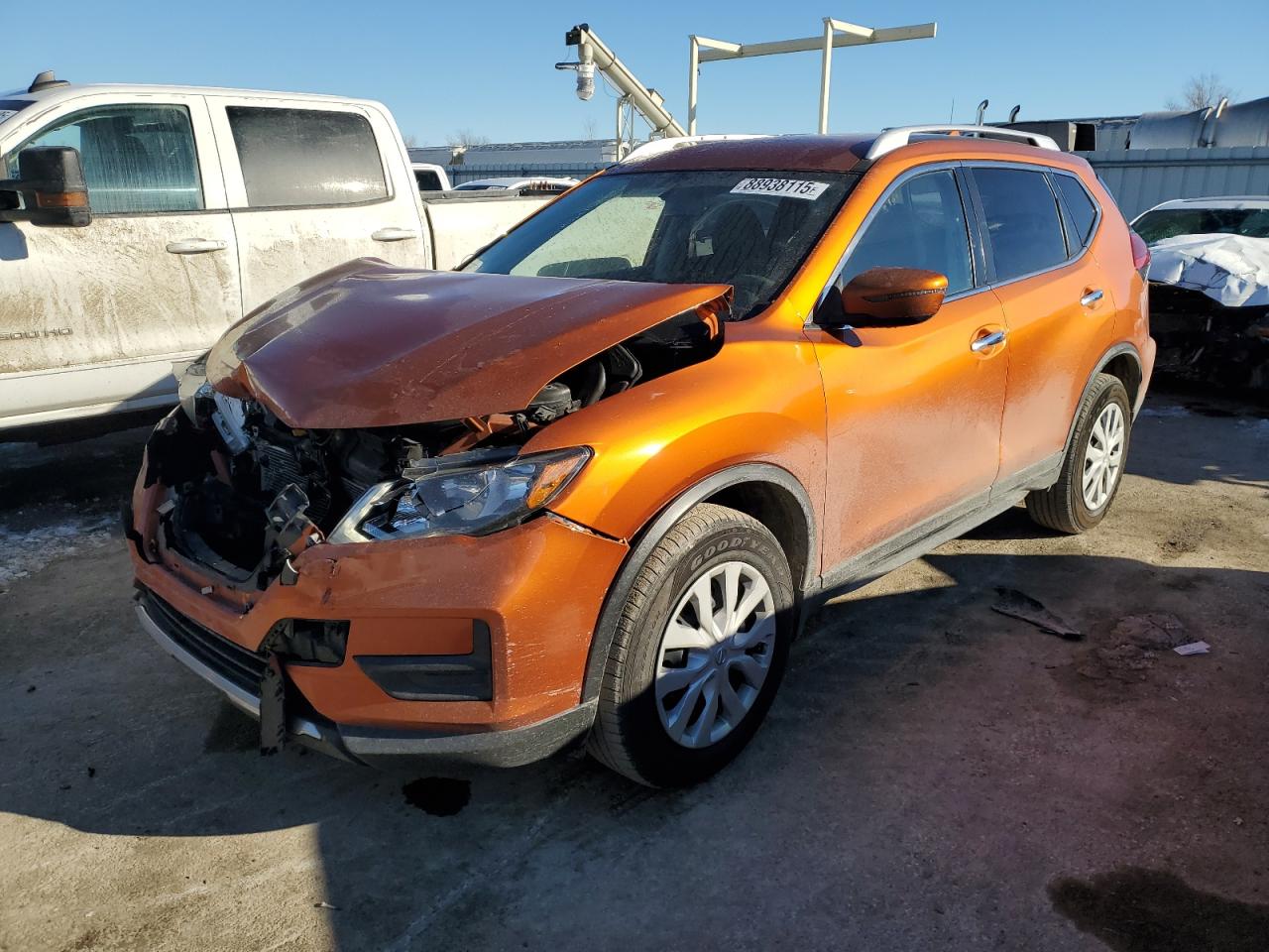 2017 Nissan Rogue VIN JN8AT2MV1HW007629