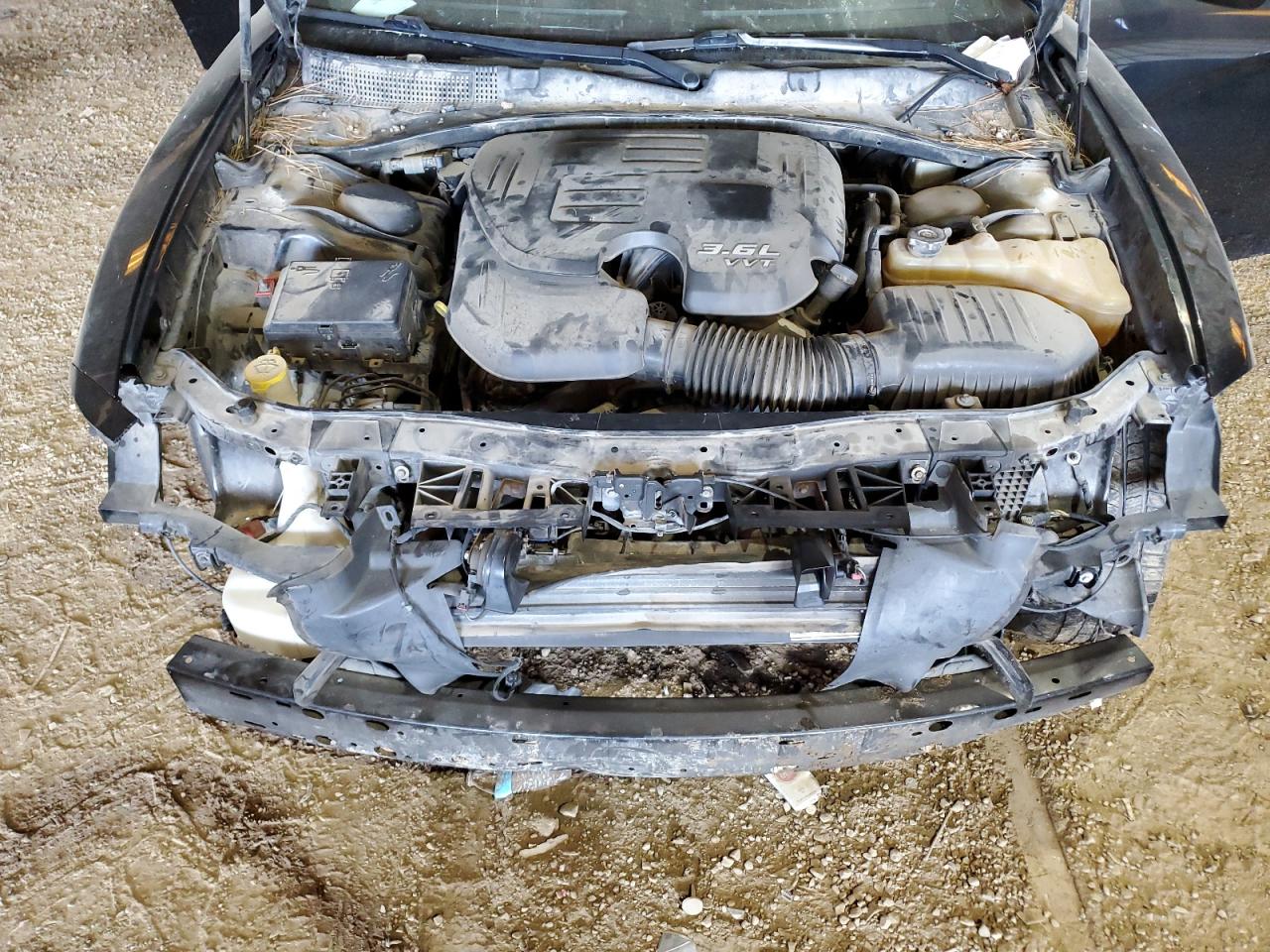 2016 Dodge Charger VIN 2C3CDXHG2GH186159 Copart auction photo, front end / rear end damage thumbnail 11