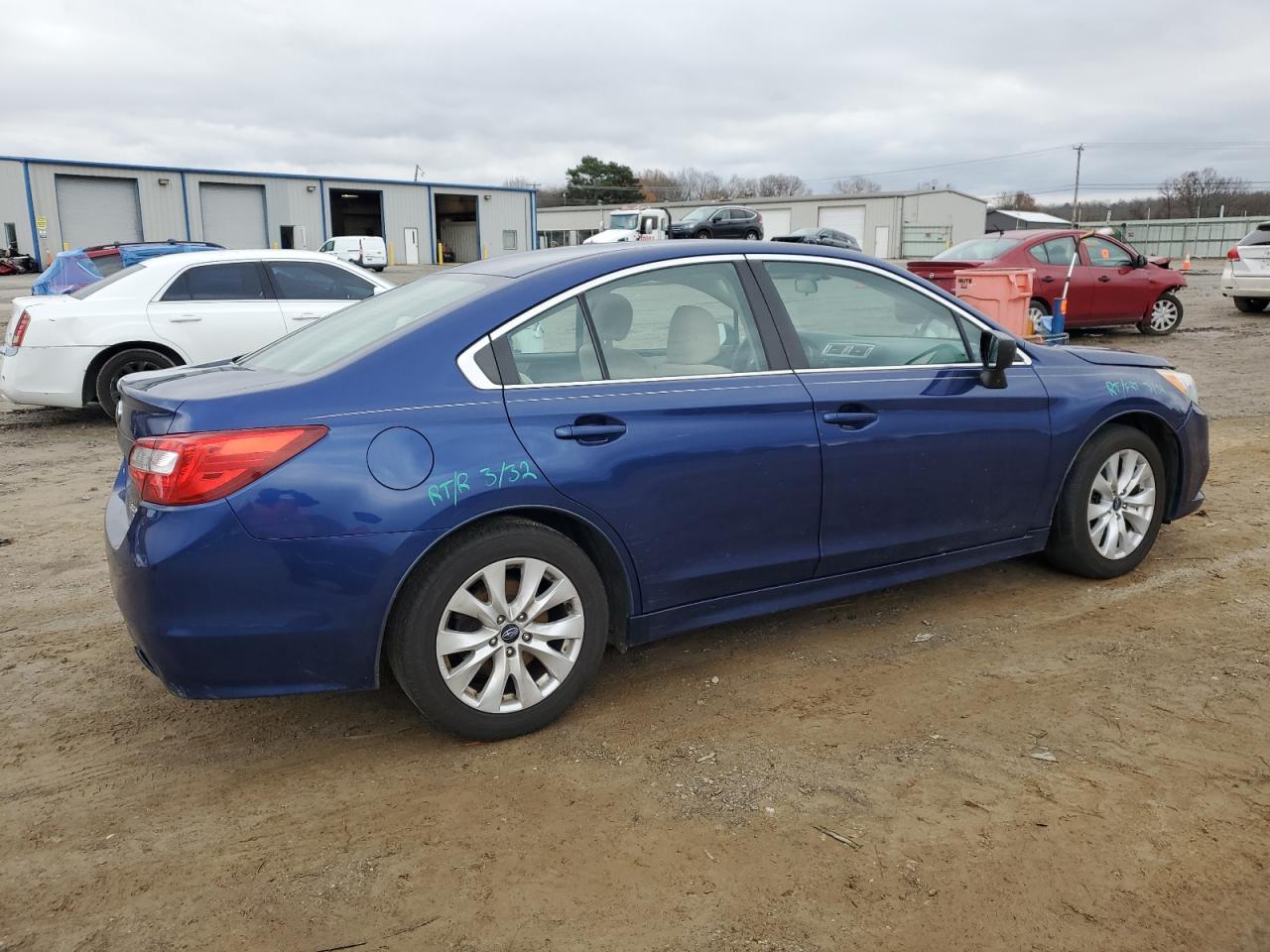 2017 Subaru Legacy VIN 4S3BNAB68H3012876 Copart auction photo, all over damage thumbnail 3