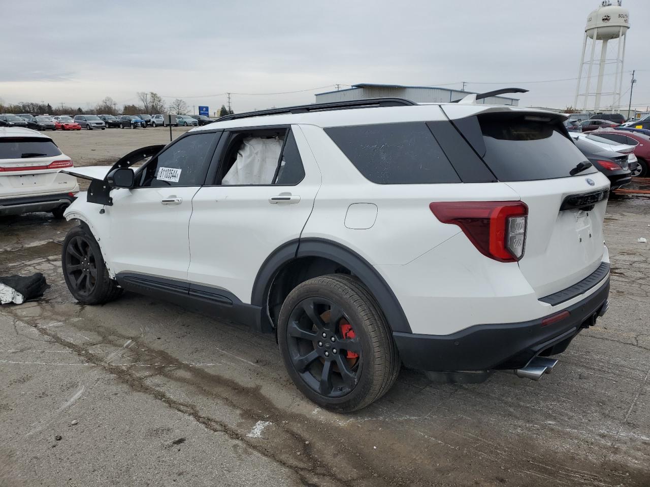 2020 Ford Explorer VIN 1FM5K8GC4LGC24099 Copart auction photo, all over damage thumbnail 2