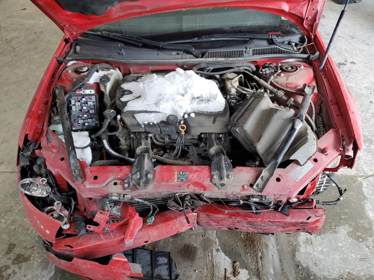 2011 Chevrolet Impala VIN 2G1WC5EM8B1192830 Copart auction photo, front end / hail damage thumbnail 13