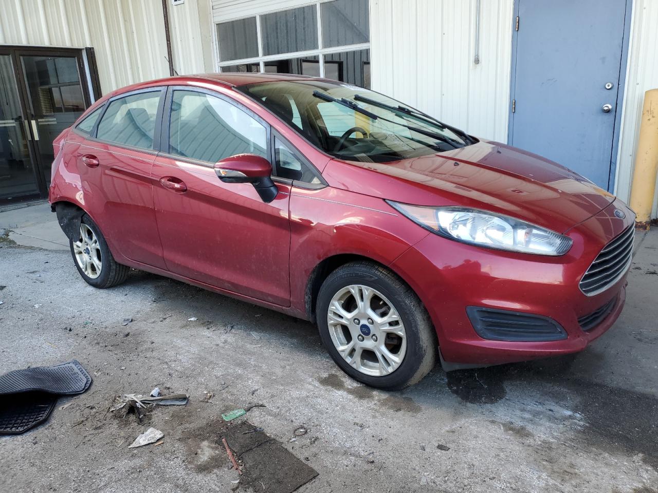 2015 Ford Fiesta VIN 3FADP4BJ4FM166799 Copart auction photo, rear end / front end damage thumbnail 4