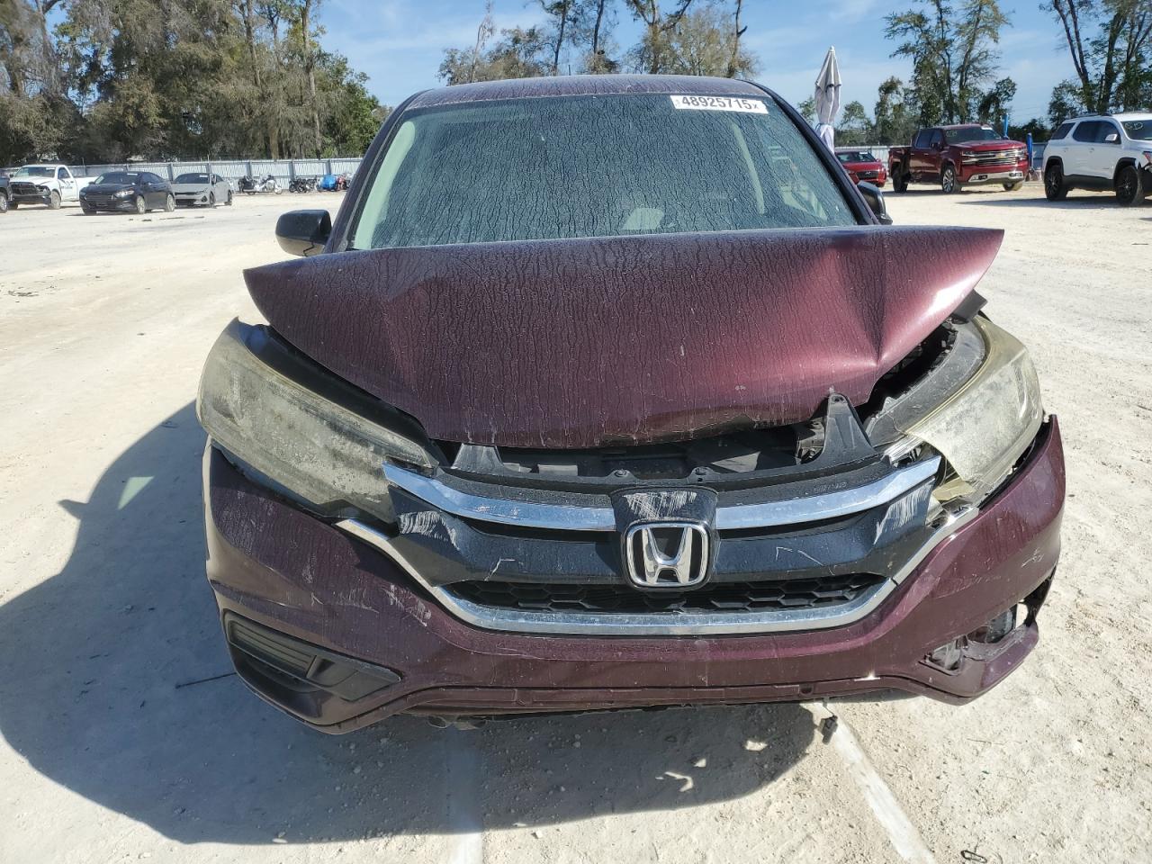 2016 Honda CR-V VIN 2HKRM3H45GH523869 Copart auction photo, front end / minor dent/scratches damage thumbnail 5
