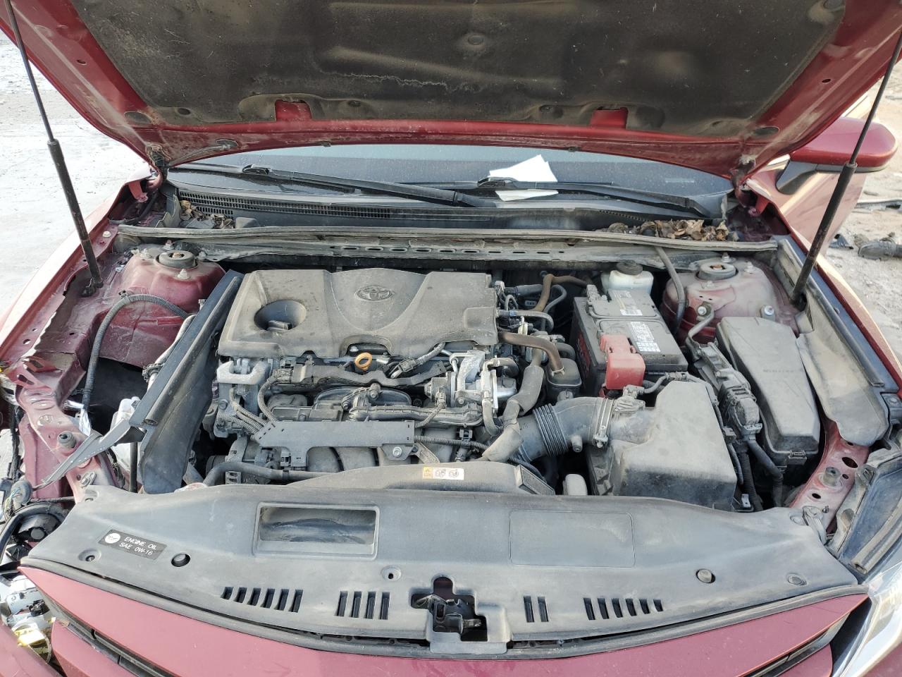 2018 Toyota Camry VIN 4T1B11HK0JU673989 Copart auction photo, front end / side damage thumbnail 11