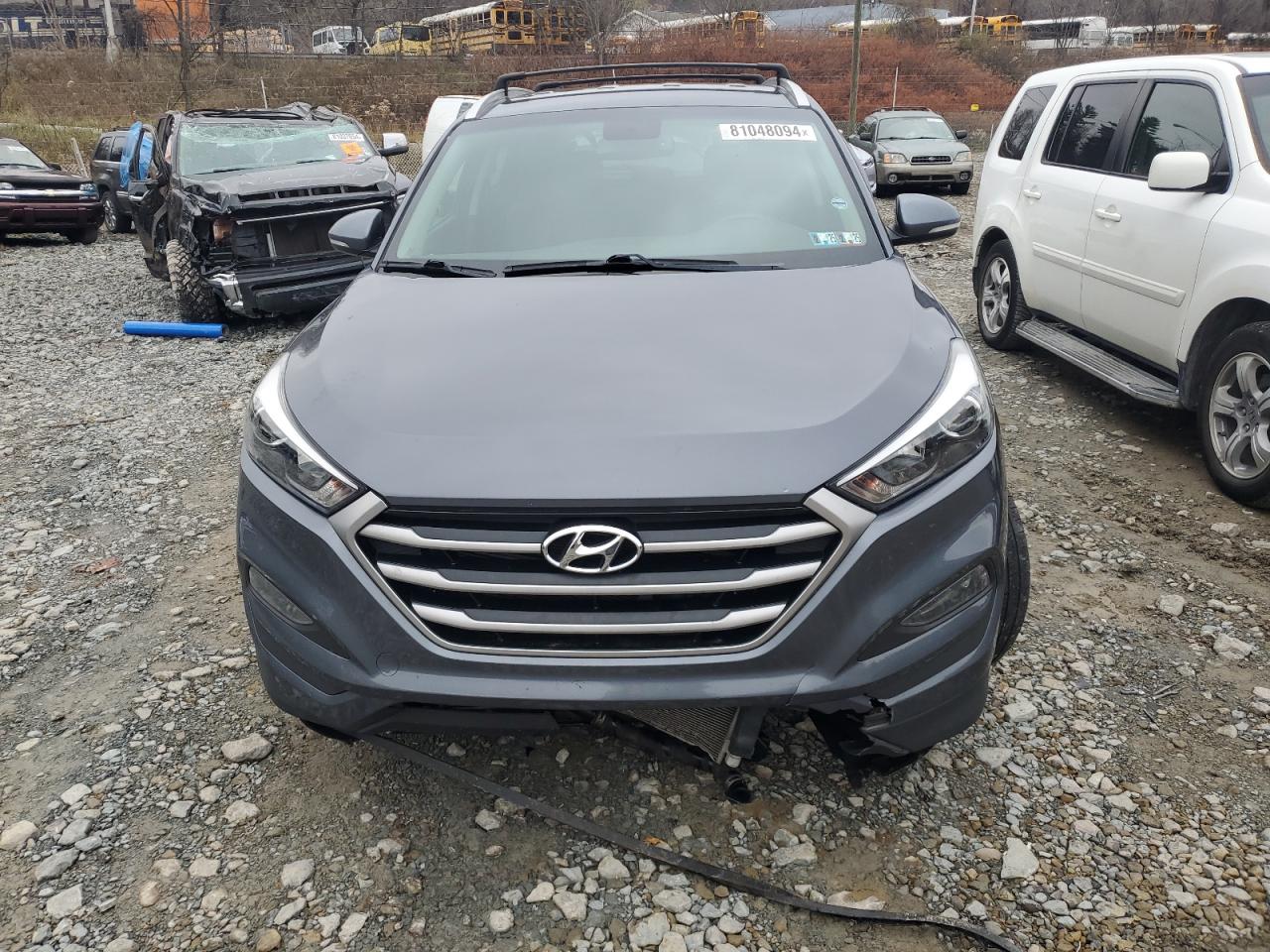 2018 Hyundai Tucson VIN KM8J3CA46JU721895 Copart auction photo, undercarriage damage thumbnail 5