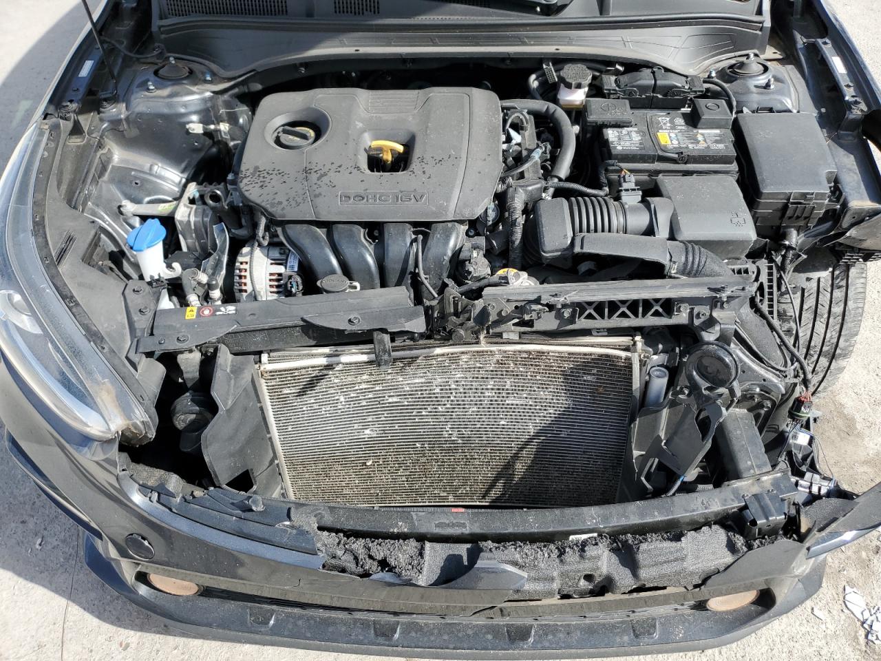 2021 KIA Forte VIN 3KPF24AD3ME403741 Copart auction photo, front end damage thumbnail 11