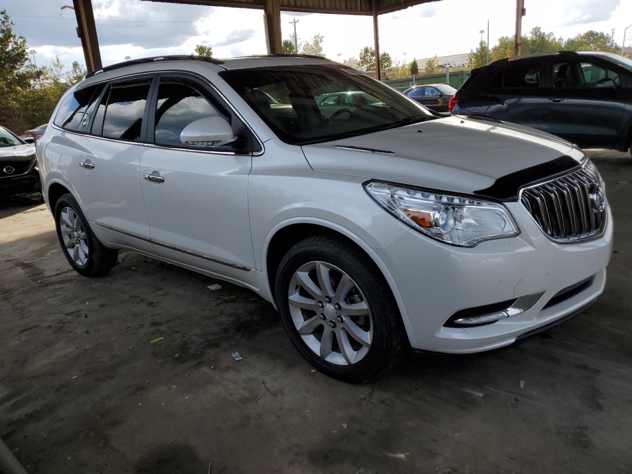 2017 Buick Enclave VIN 5GAKRCKD0HJ113874 Copart auction photo, front end damage thumbnail 4