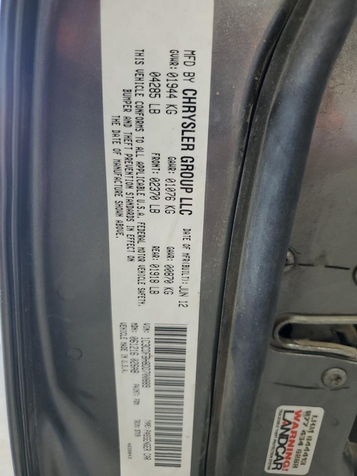 2013 Dodge Dart VIN 1C3CDFBH8DD700889 Copart auction photo, front end / rear end damage thumbnail 13