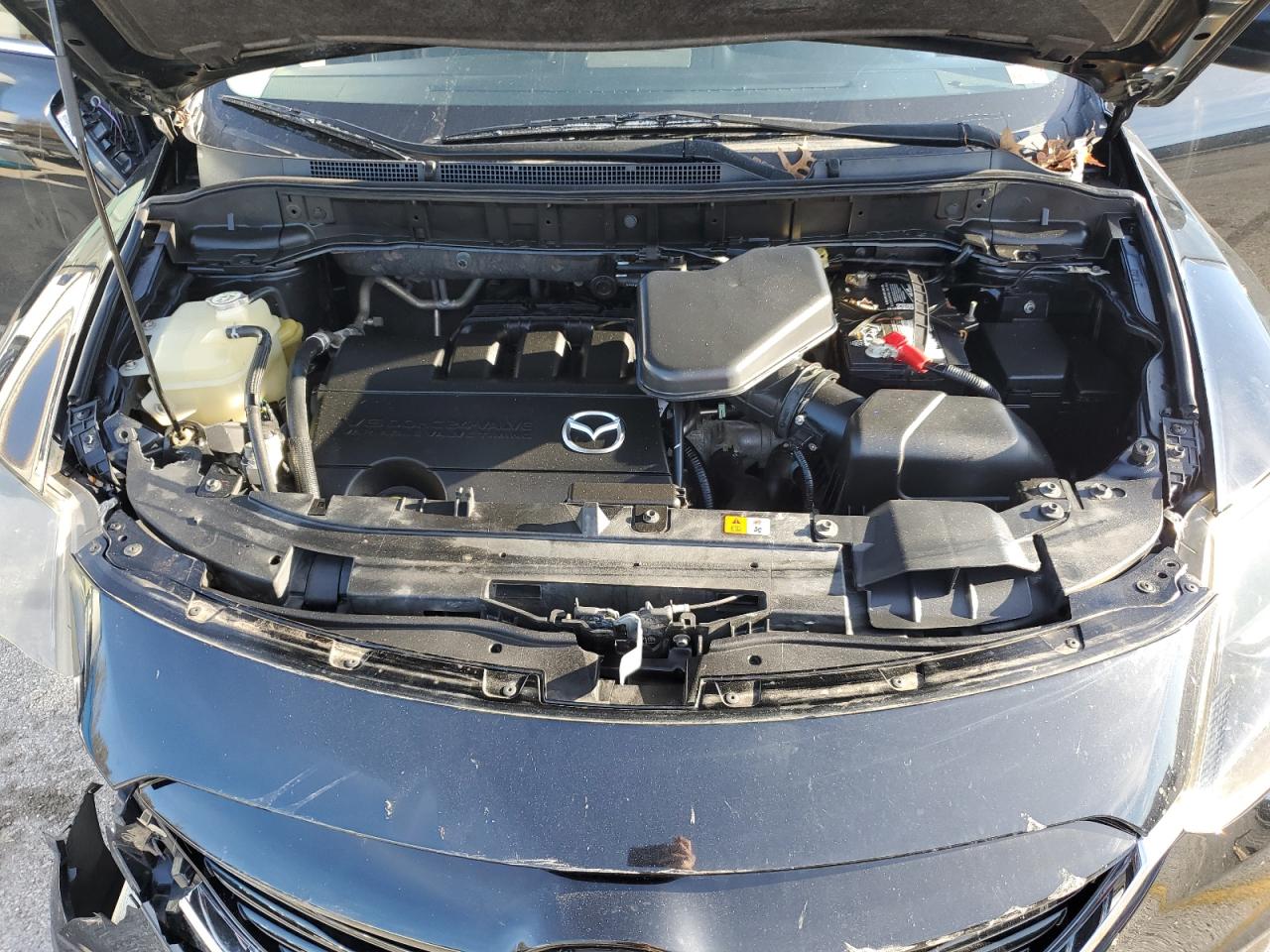 2015 Mazda CX-9 VIN JM3TB3BV9F0465197 Copart auction photo, front end / side damage thumbnail 14