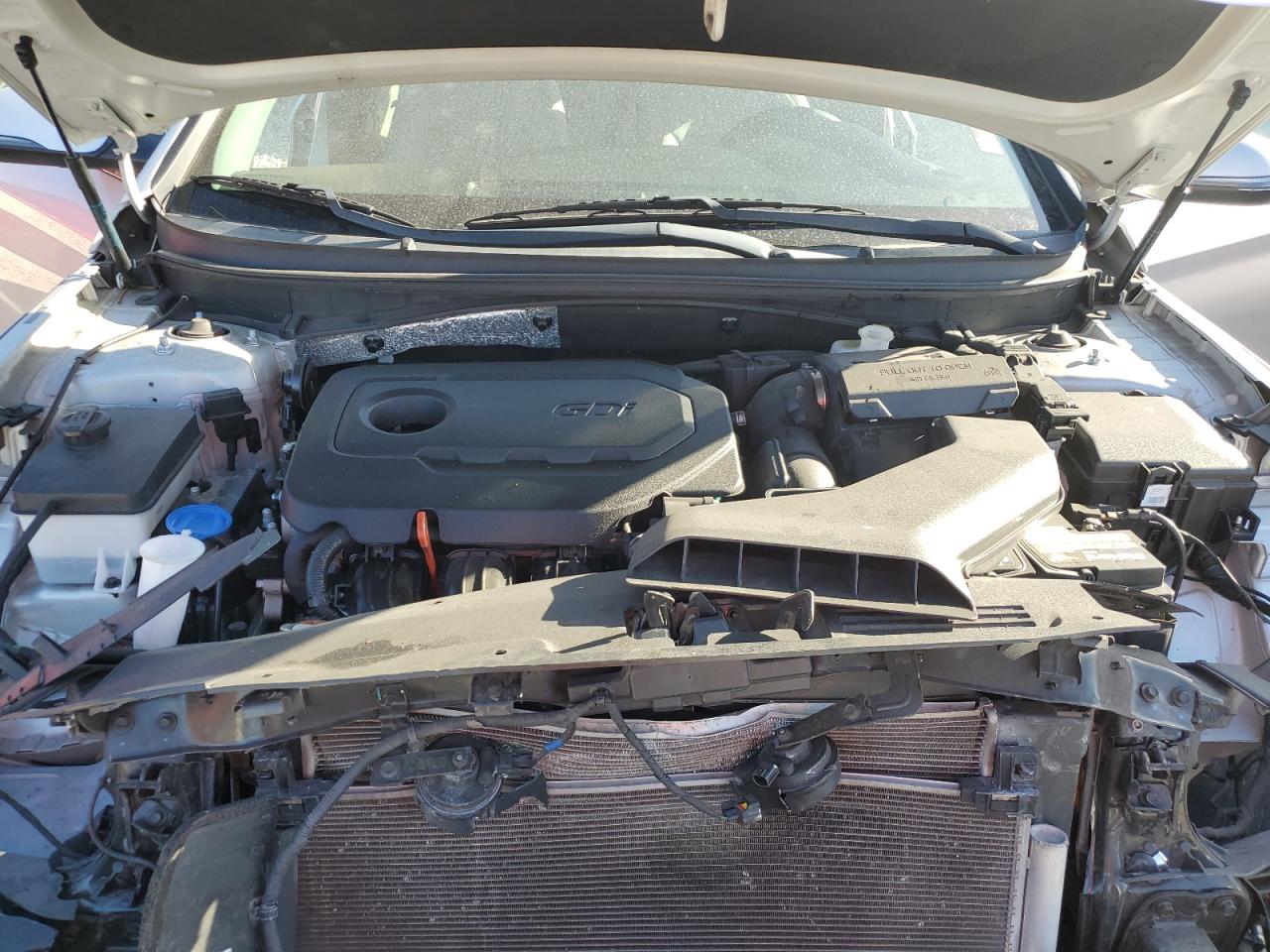 2018 Hyundai Sonata VIN 5NPE34AF2JH621977 Copart auction photo, front end damage thumbnail 11