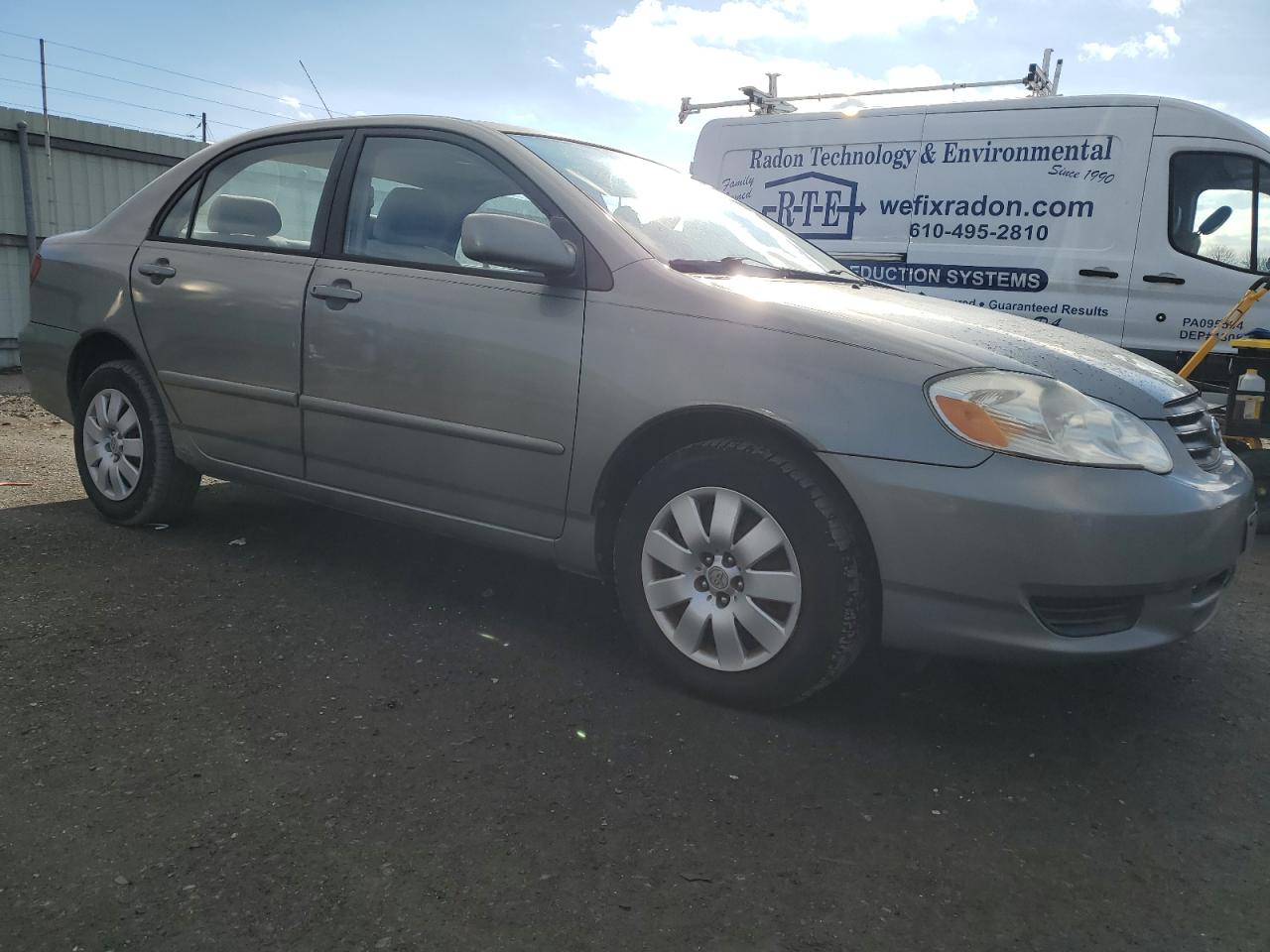 2004 Toyota Corolla VIN 2T1BR32E34C233195 Copart auction photo, mechanical damage thumbnail 4