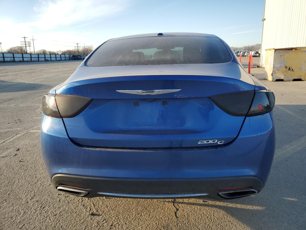 2015 Chrysler 200 VIN 1C3CCCCG1FN517418 Copart auction photo, front end damage thumbnail 6