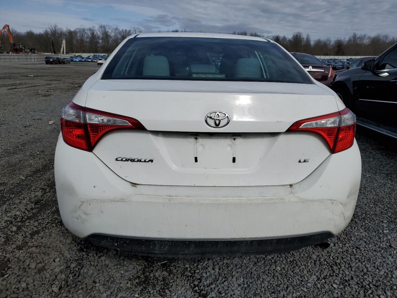 2016 Toyota Corolla VIN 2T1BURHE8GC649868 Copart auction photo, front end damage thumbnail 6
